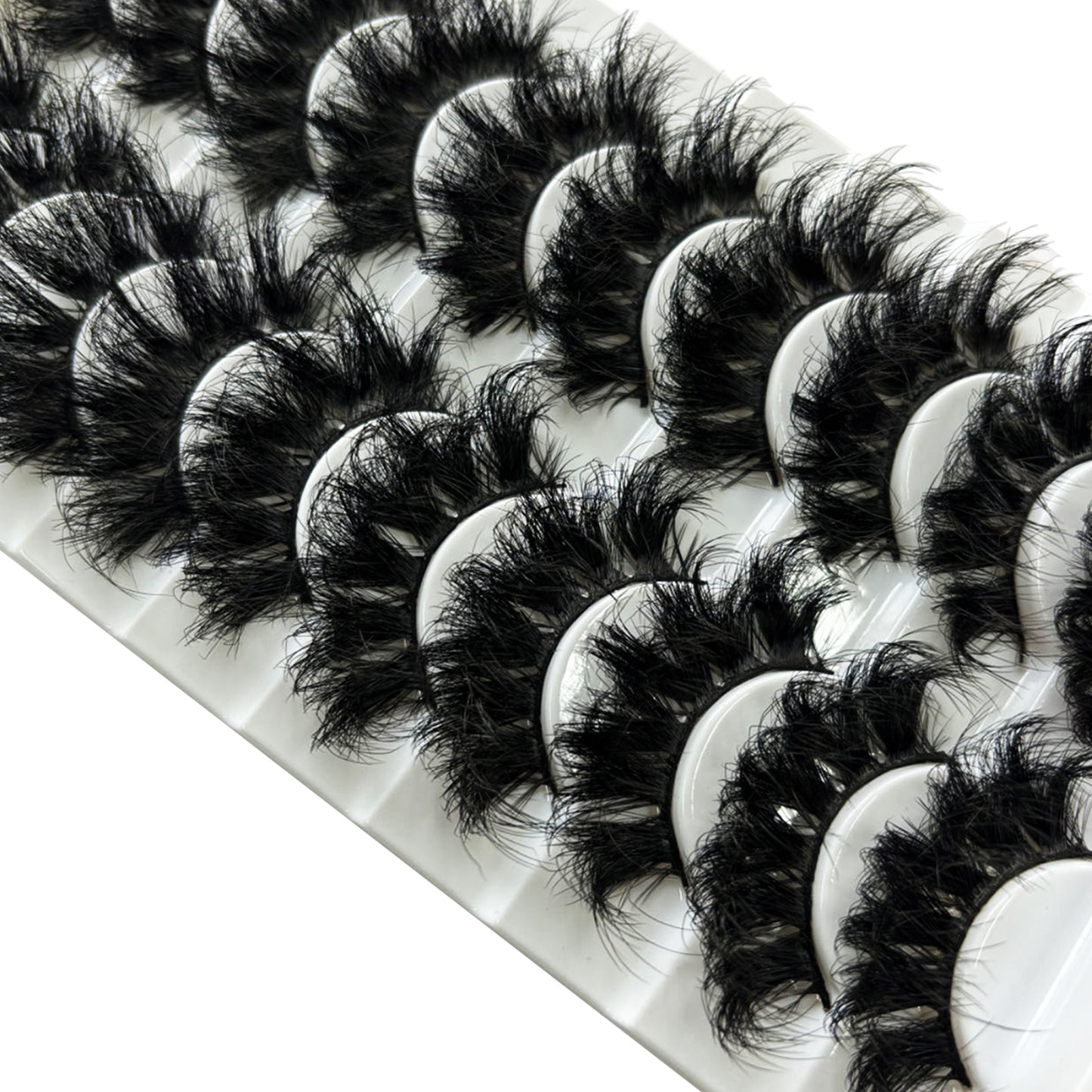 10 pairs of thick and luxurious false eyelashes